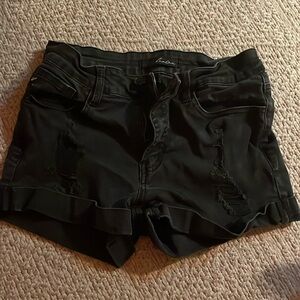 Black KanCan Jean shorts